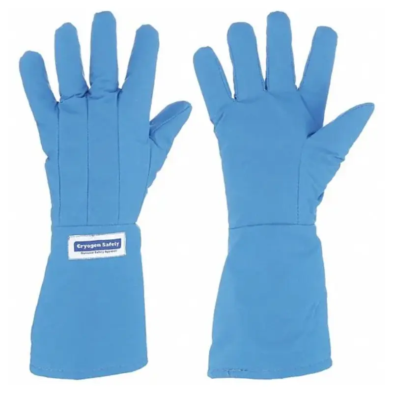 14 inch Blue Cryogenic Waterproof Gloves