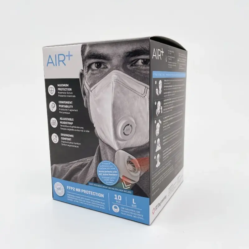 AIR+ FFP3 Foldable Smart Mask with valve