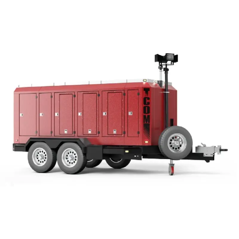 BAUER TCOM 6000 PSI High Pressure Mobile Breathing Air Recharging System