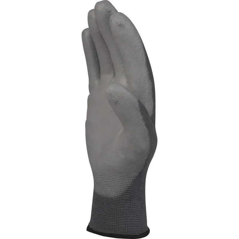 DELTAPLUS Polyester Grey Knitted Glove