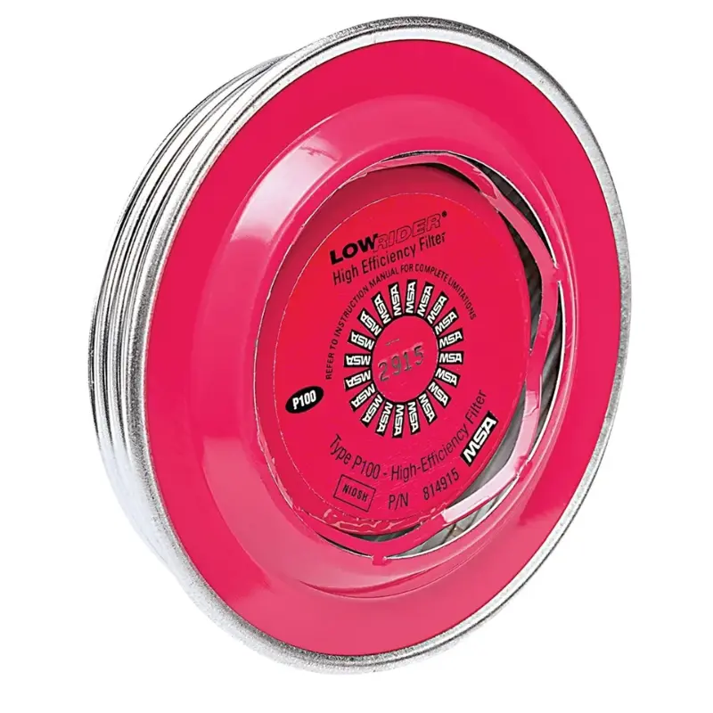 MSA 815177 Comfo Heavy-Duty Low-Profile Respirator Cartridges