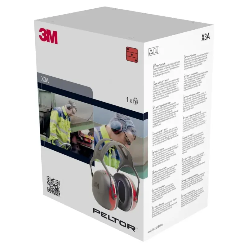 Peltor X3 Earmuffs Over-the-Head