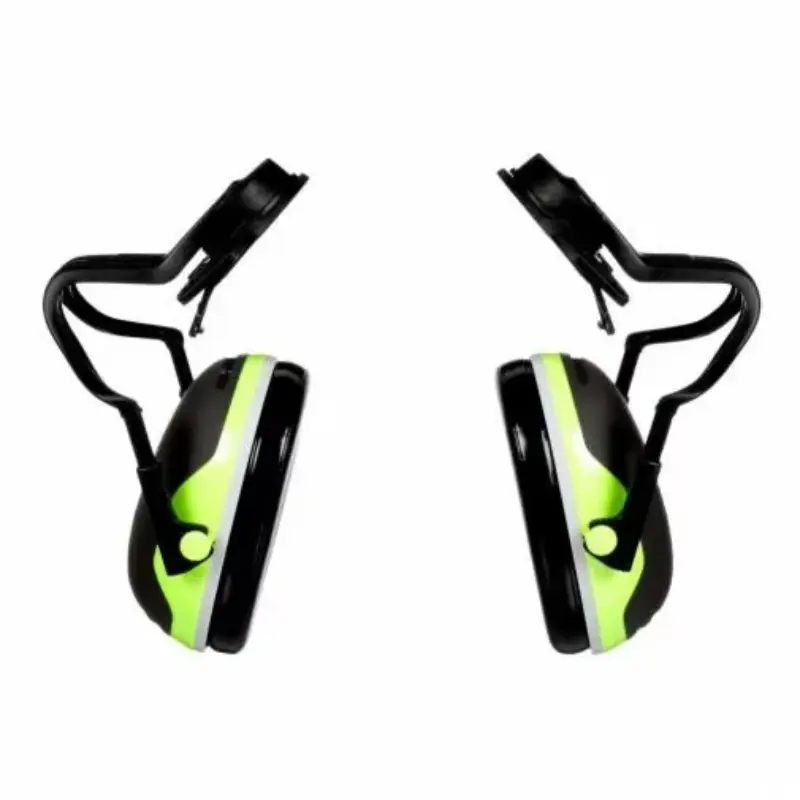 Peltor X4 Earmuffs Hard Hat Attached