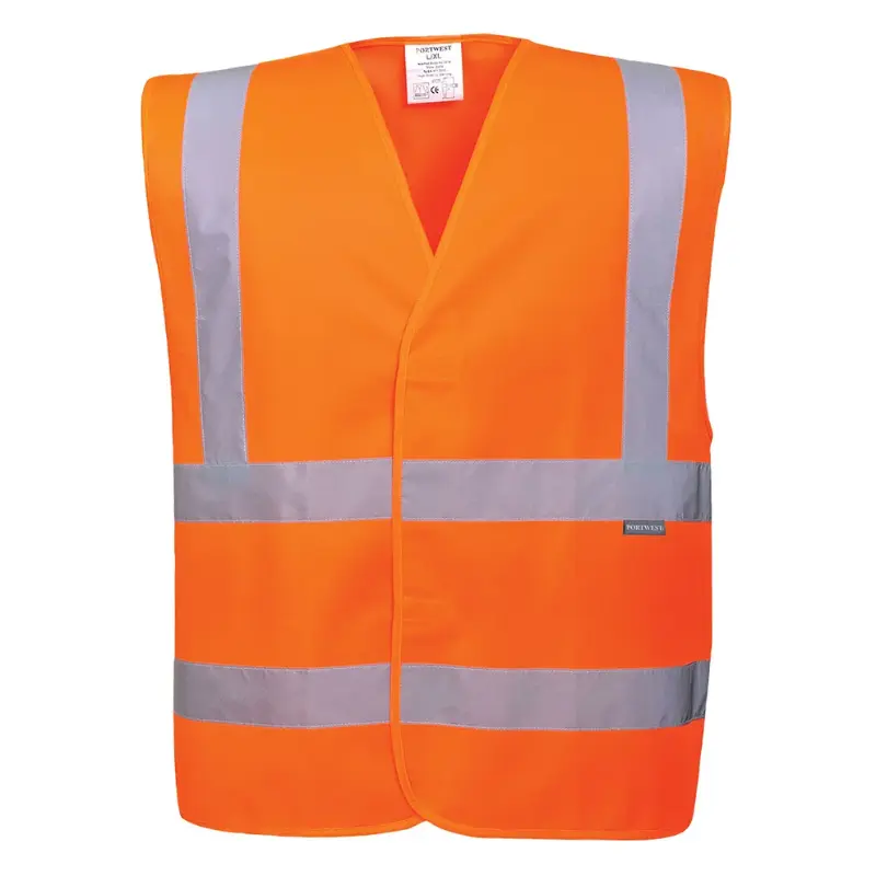 PORTWEST C470 Class 2 Band and Brace Orange High Visibility Vest