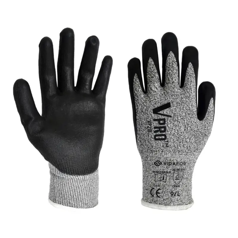 Vidafor VPro Cut Protection Glove Level B and A2 with Nitrile Foam Coating